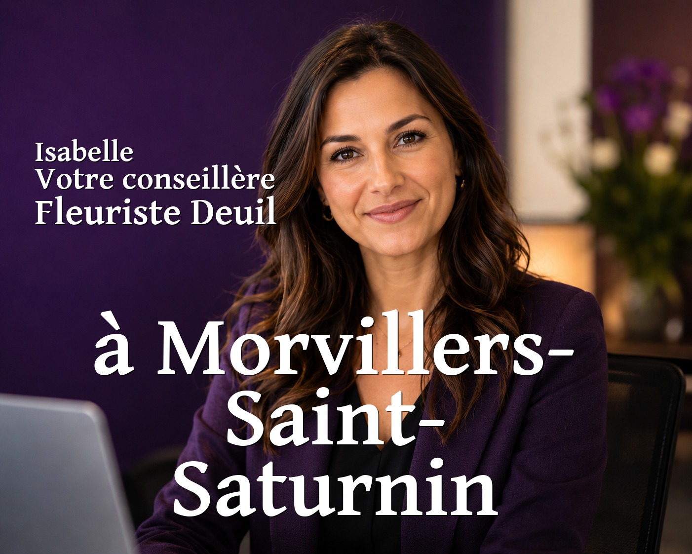 Isabelle, votre conseillère Fleuriste Deuil à Morvillers-Saint-Saturnin
