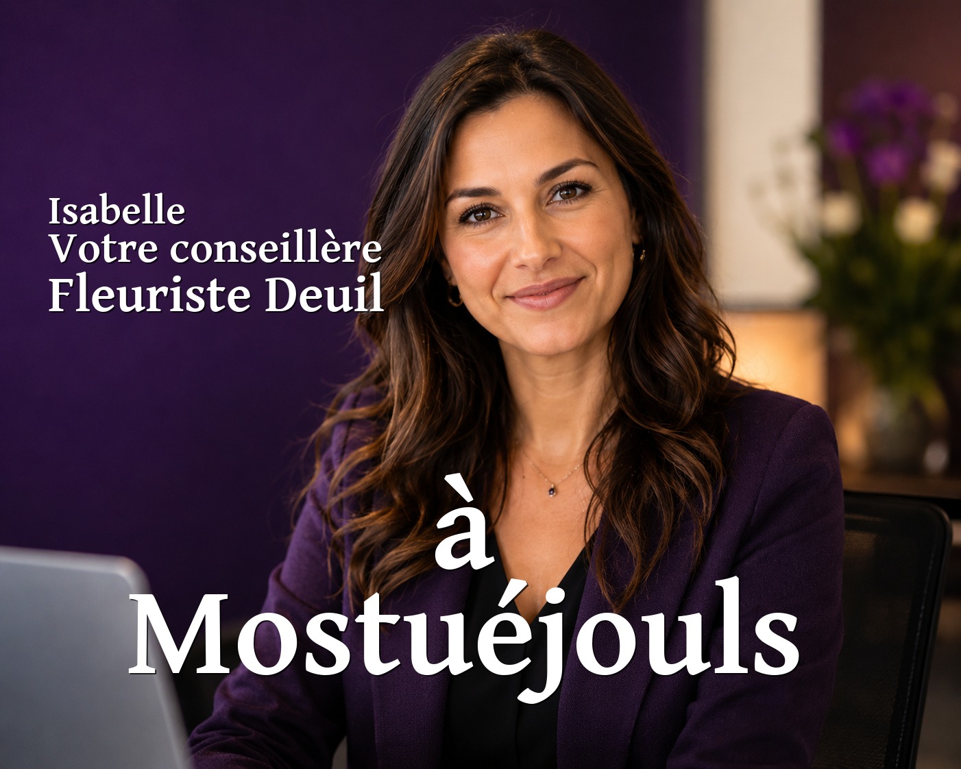 Isabelle, votre conseillère Fleuriste Deuil à Mostuéjouls