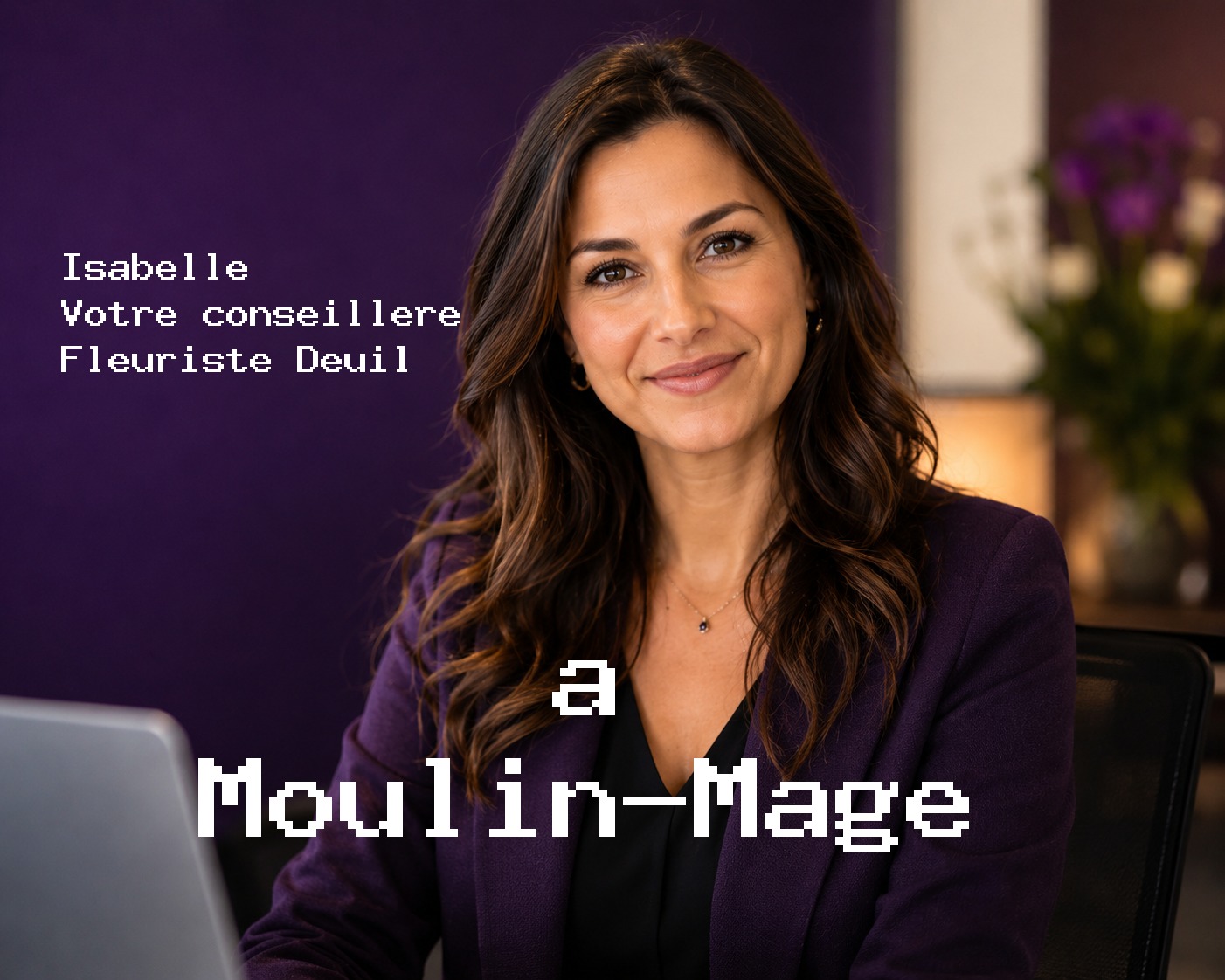 Isabelle, votre conseillère Fleuriste Deuil à Moulin-Mage