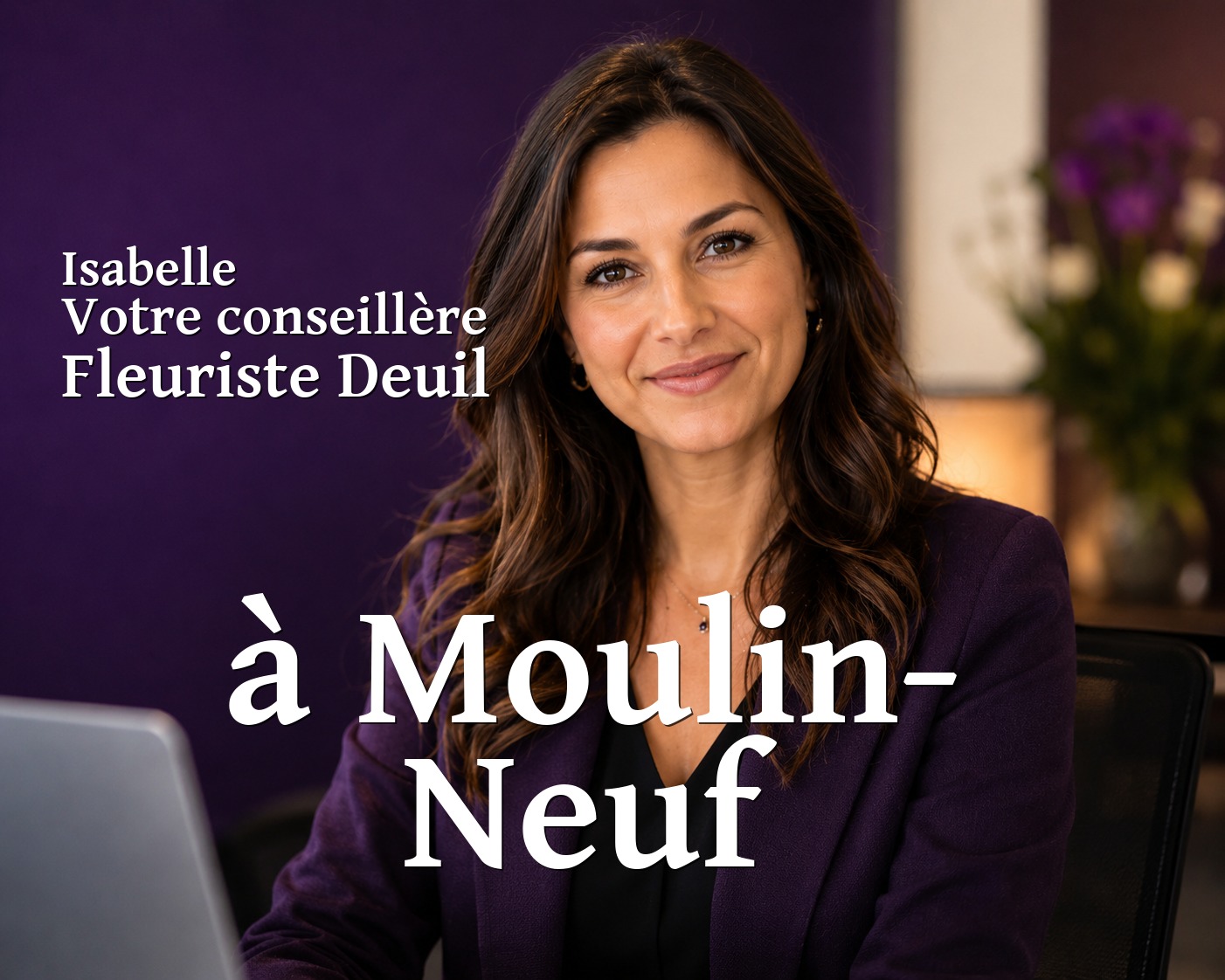 Isabelle, votre conseillère Fleuriste Deuil à Moulin-Neuf