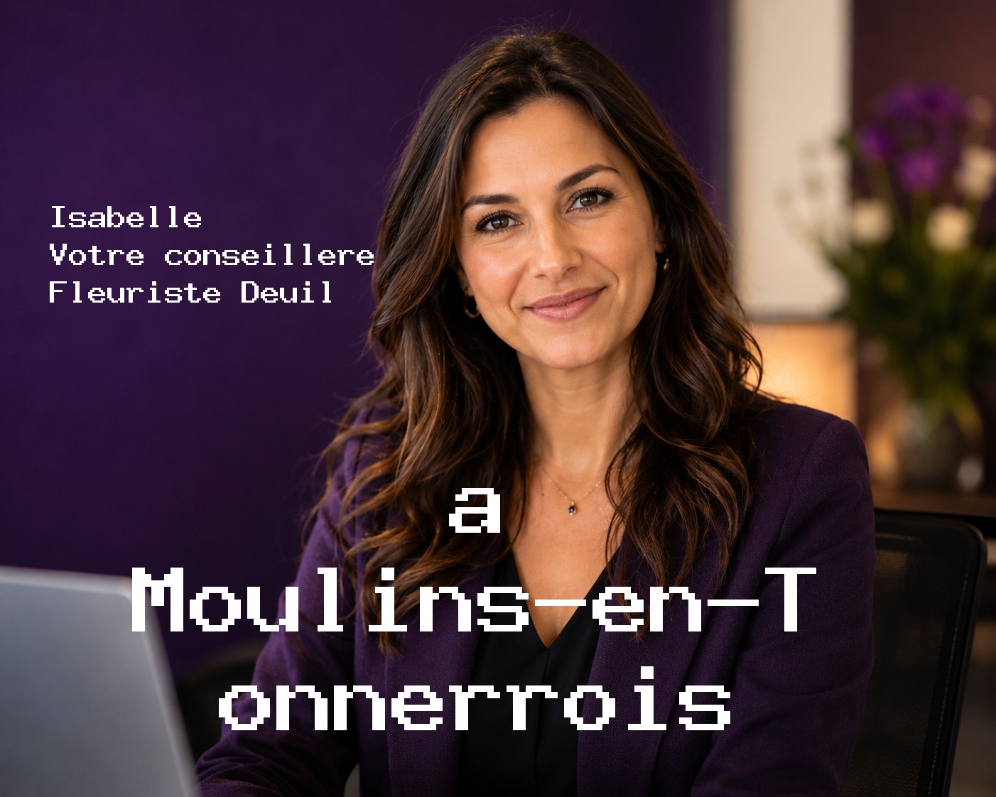 Isabelle, votre conseillère Fleuriste Deuil à Moulins-en-Tonnerrois