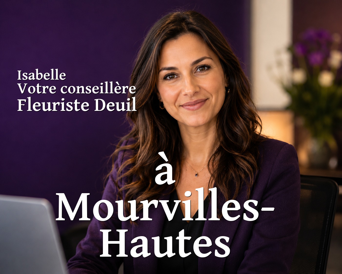 Isabelle, votre conseillère Fleuriste Deuil à Mourvilles-Hautes