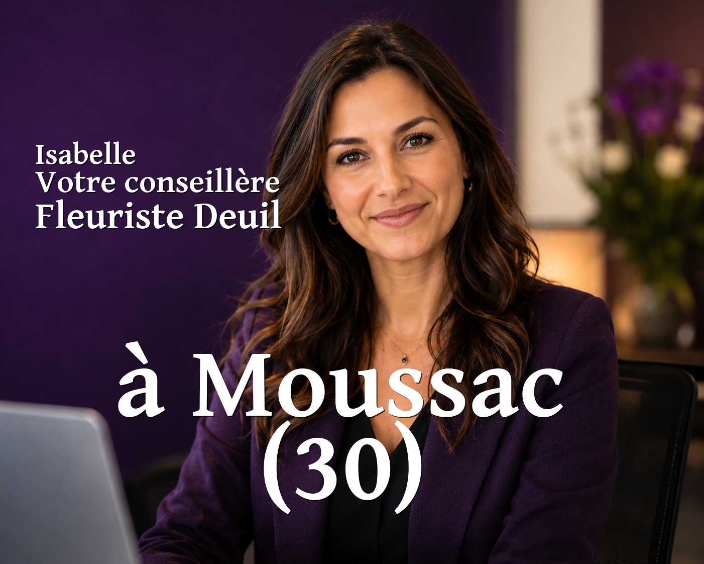 Isabelle, votre conseillère Fleuriste Deuil à Moussac (30)