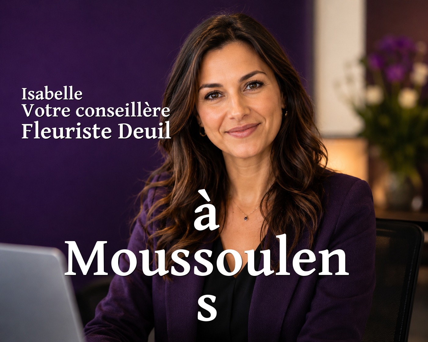 Isabelle, votre conseillère Fleuriste Deuil à Moussoulens