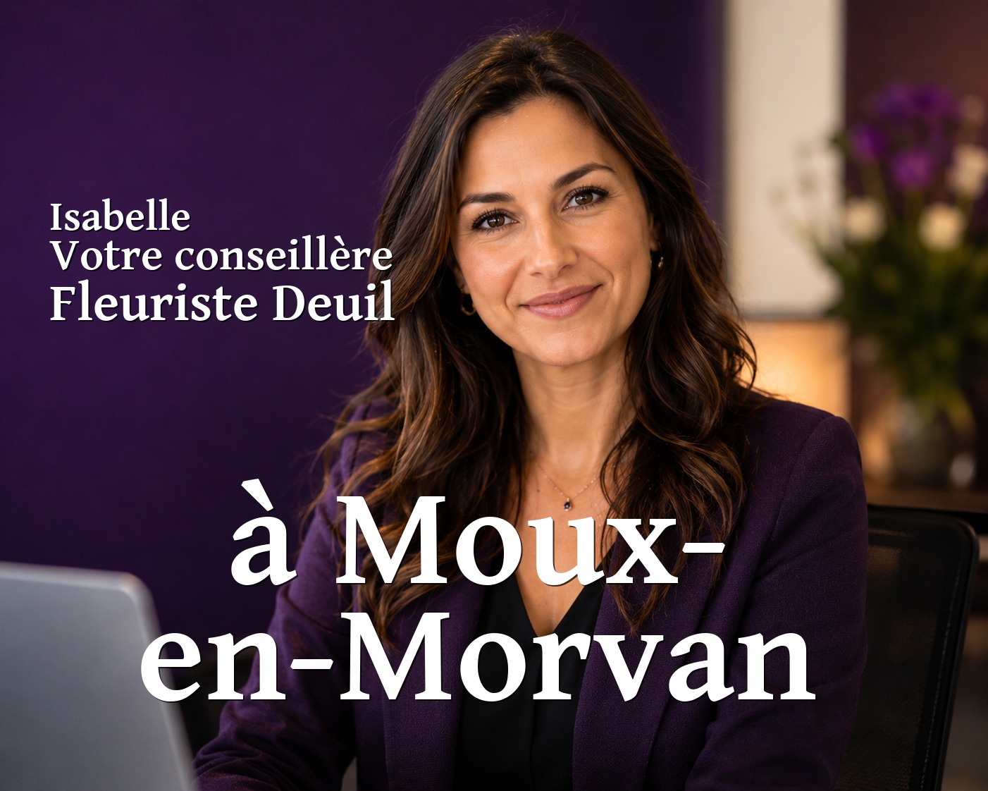 Isabelle, votre conseillère Fleuriste Deuil à Moux-en-Morvan