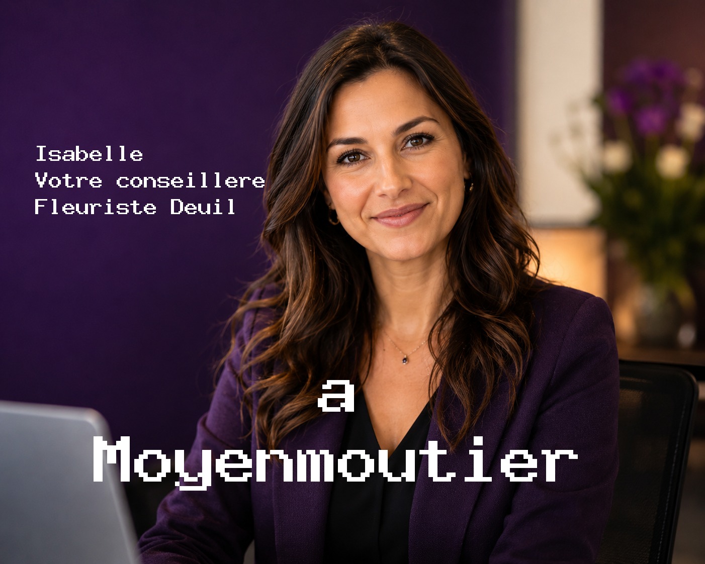Isabelle, votre conseillère Fleuriste Deuil à Moyenmoutier