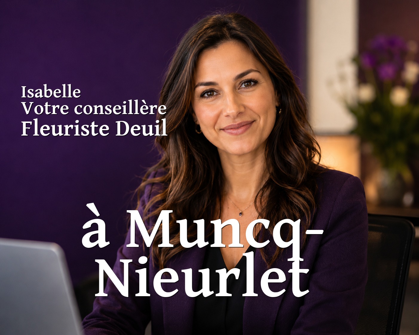 Isabelle, votre conseillère Fleuriste Deuil à Muncq-Nieurlet