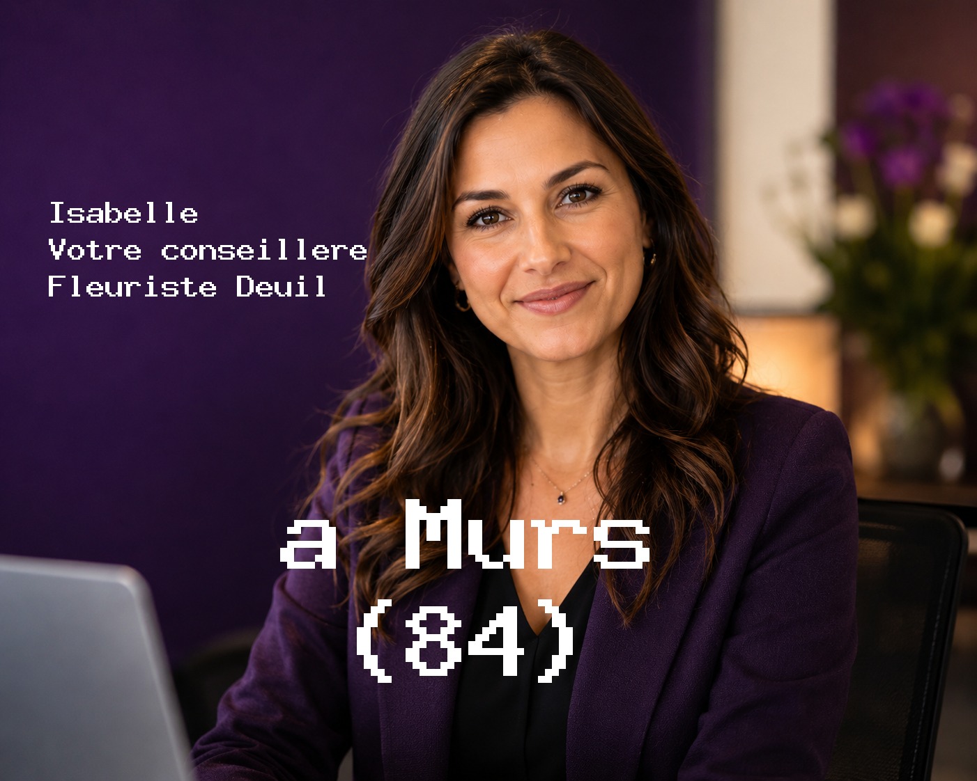 Isabelle, votre conseillère Fleuriste Deuil à Murs (84)