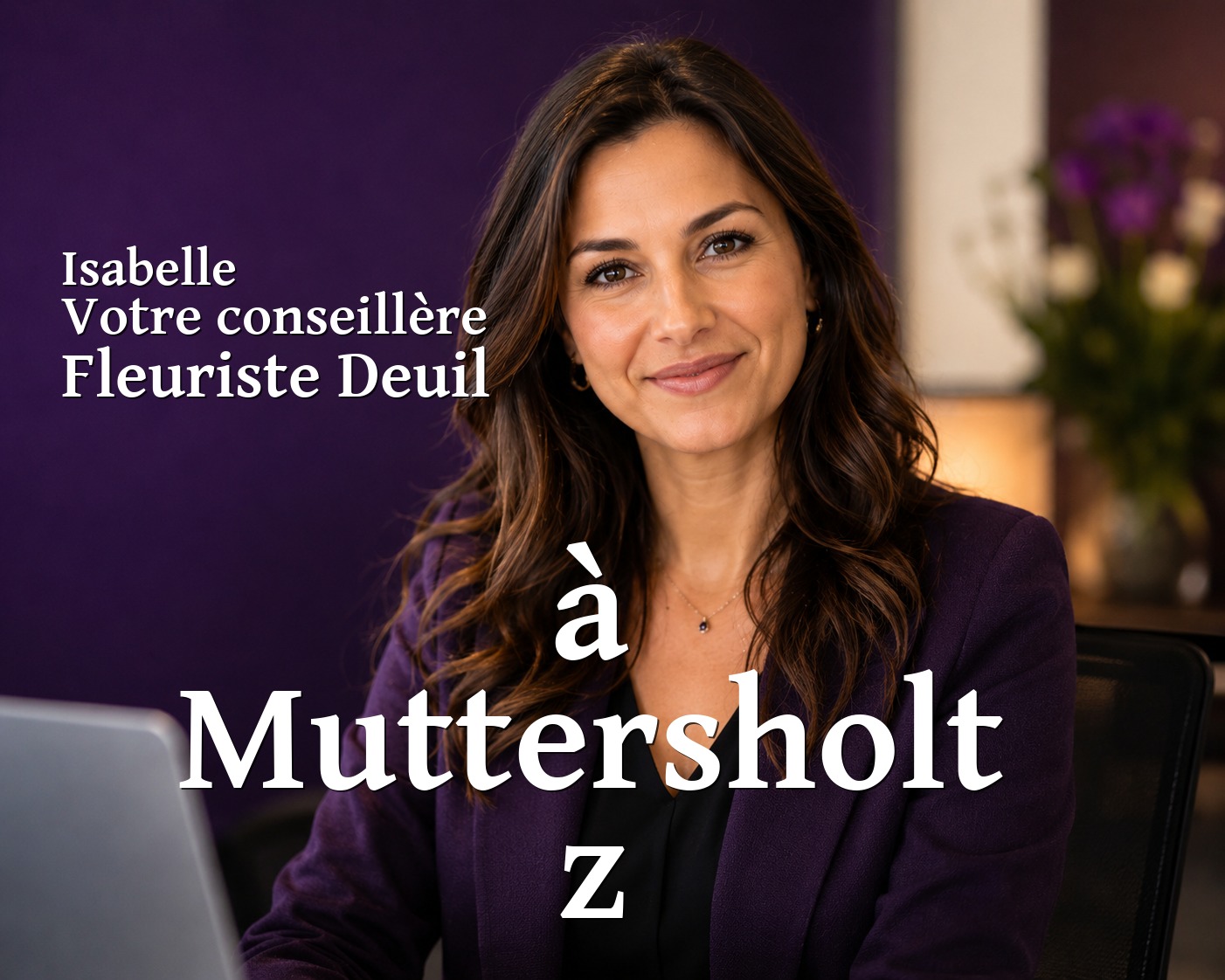 Isabelle, votre conseillère Fleuriste Deuil à Muttersholtz