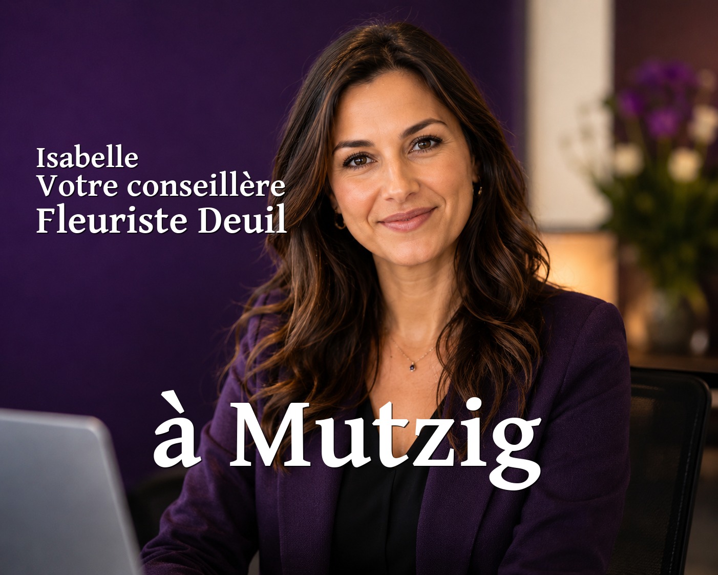 Isabelle, votre conseillère Fleuriste Deuil à Mutzig