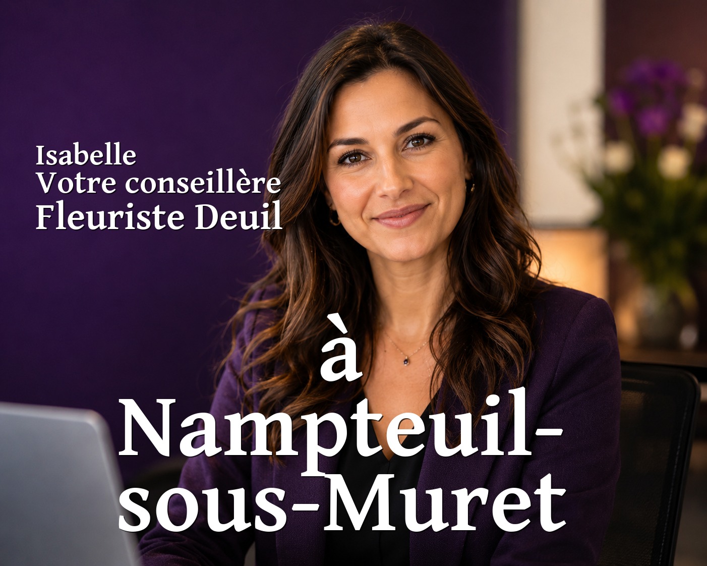 Isabelle, votre conseillère Fleuriste Deuil à Nampteuil-sous-Muret
