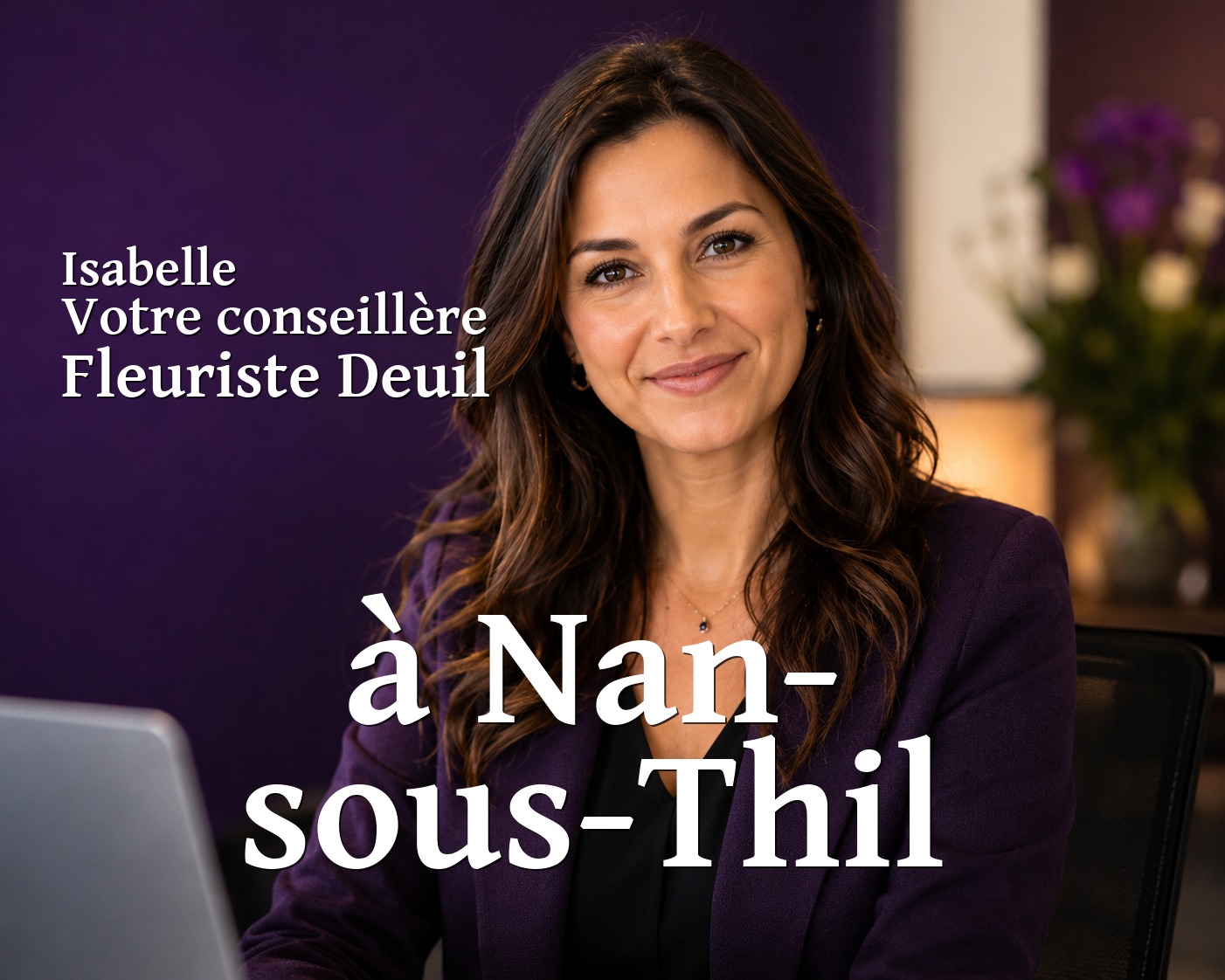 Isabelle, votre conseillère Fleuriste Deuil à Nan-sous-Thil