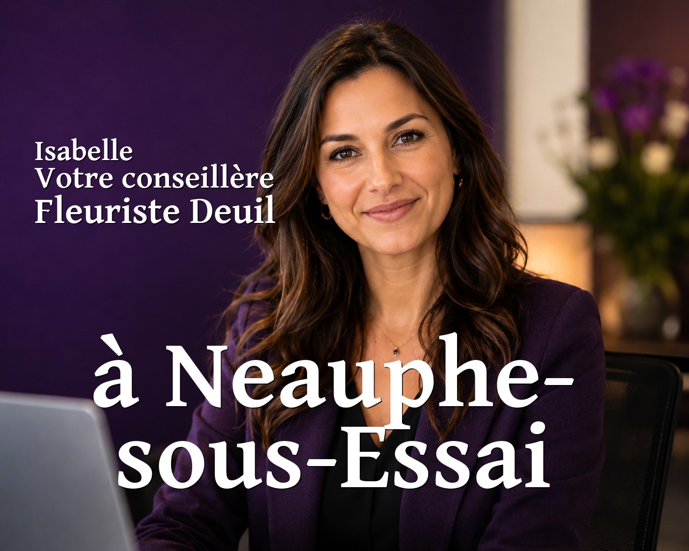 Isabelle, votre conseillère Fleuriste Deuil à Neauphe-sous-Essai
