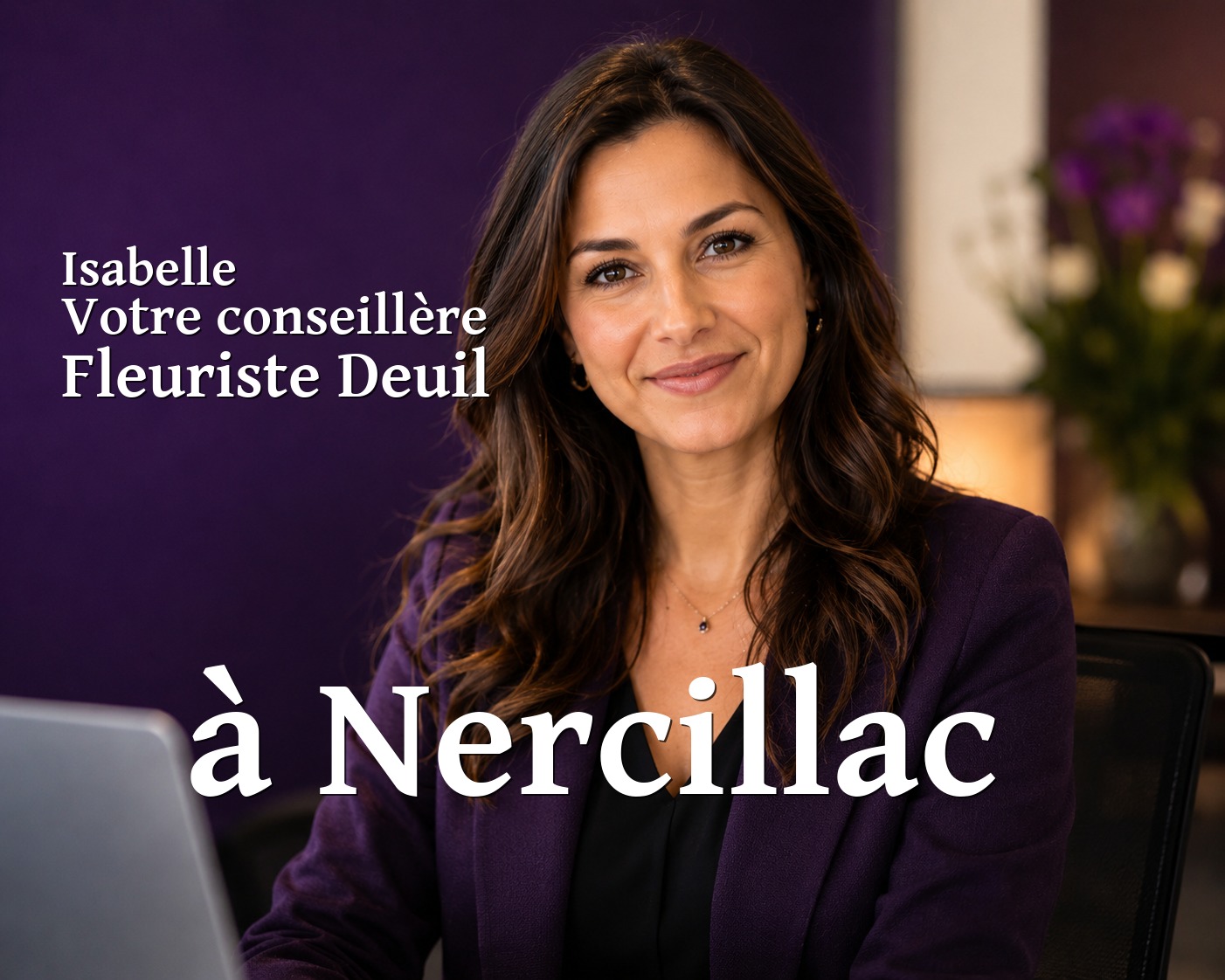 Isabelle, votre conseillère Fleuriste Deuil à Nercillac