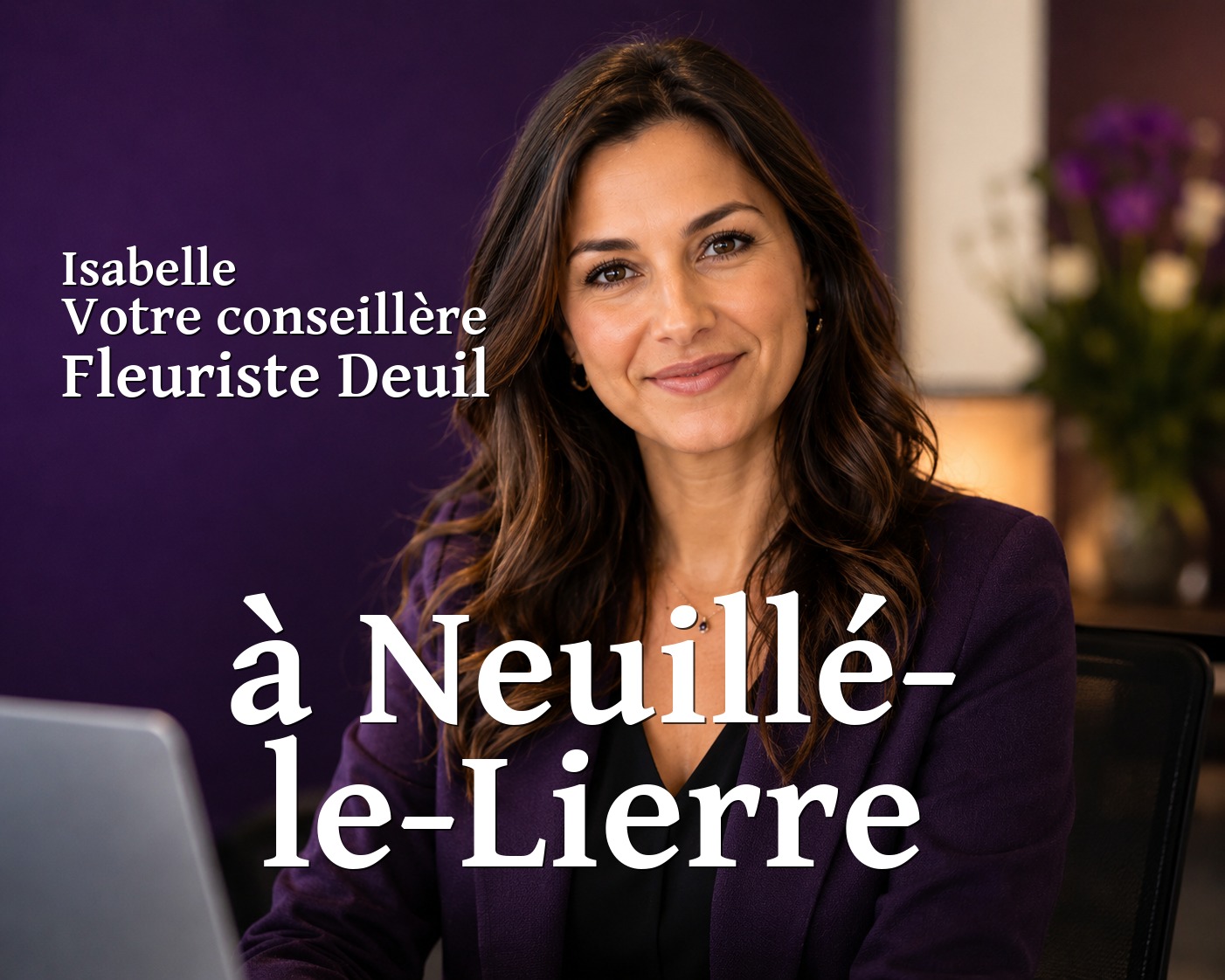 Isabelle, votre conseillère Fleuriste Deuil à Neuillé-le-Lierre