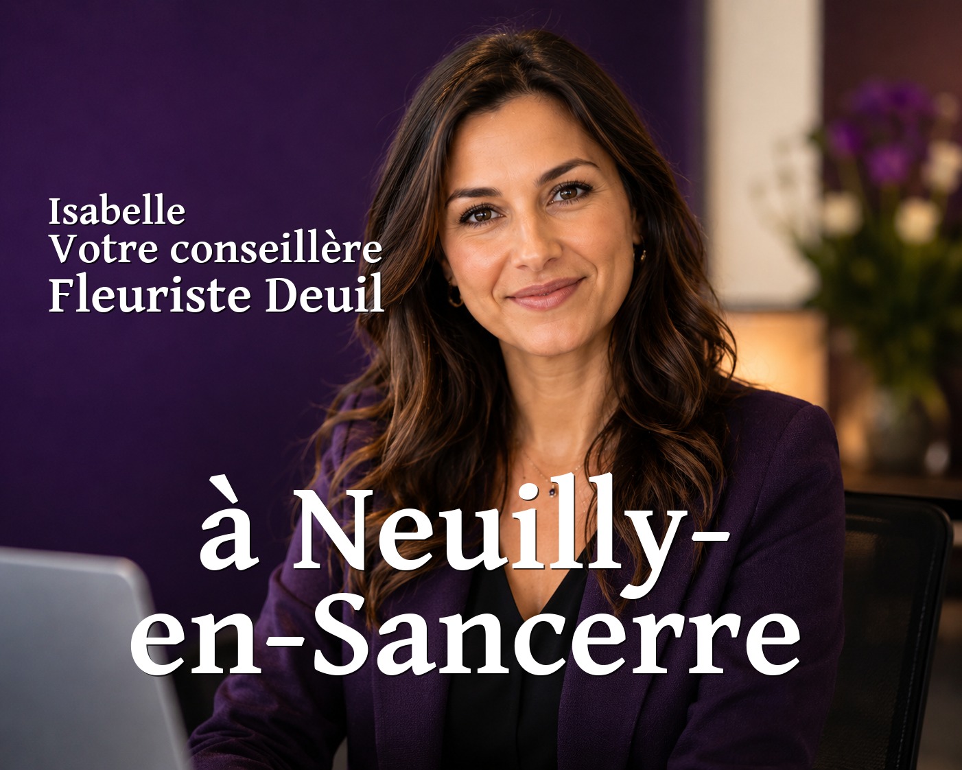 Isabelle, votre conseillère Fleuriste Deuil à Neuilly-en-Sancerre