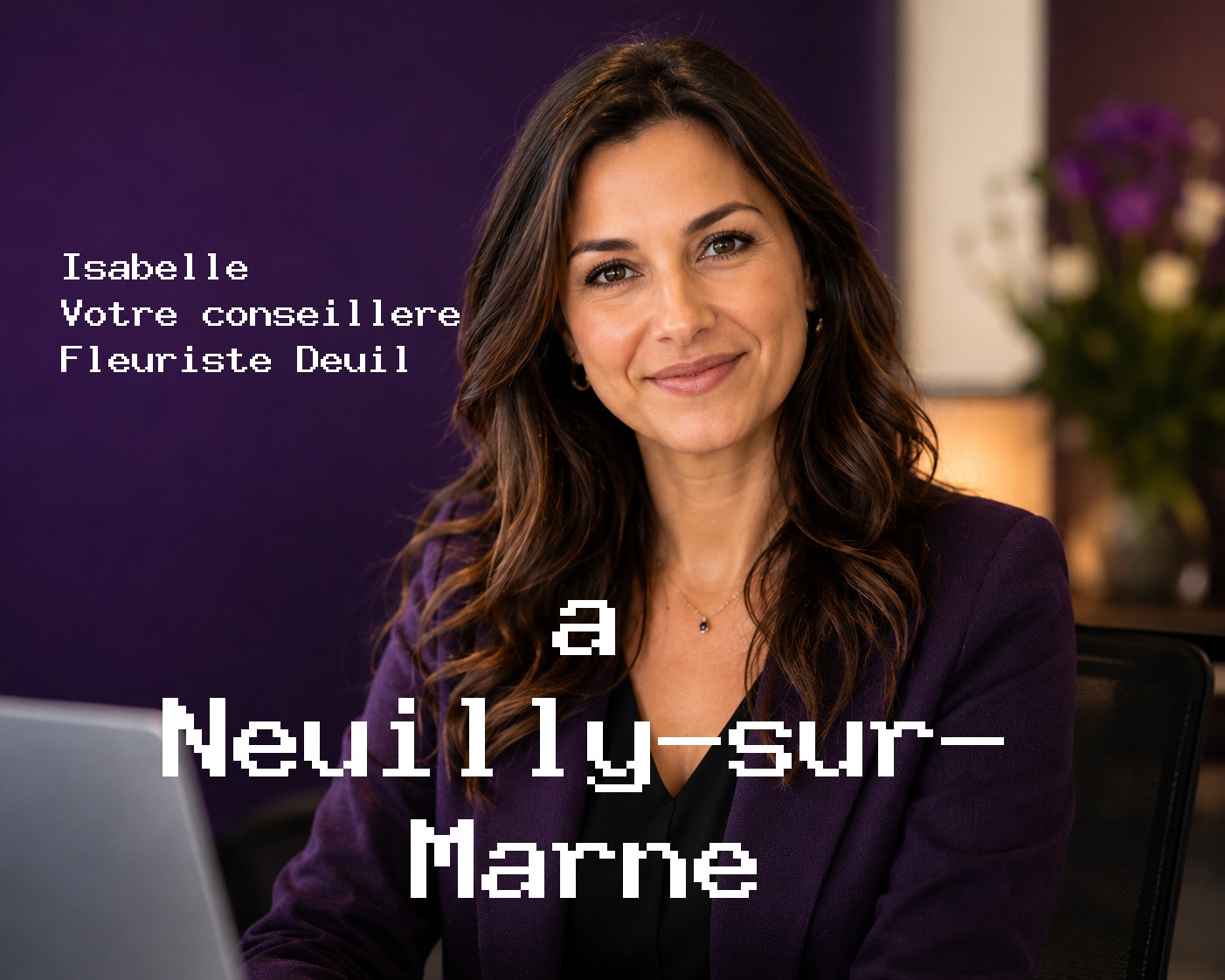 Isabelle, votre conseillère Fleuriste Deuil à Neuilly-sur-Marne