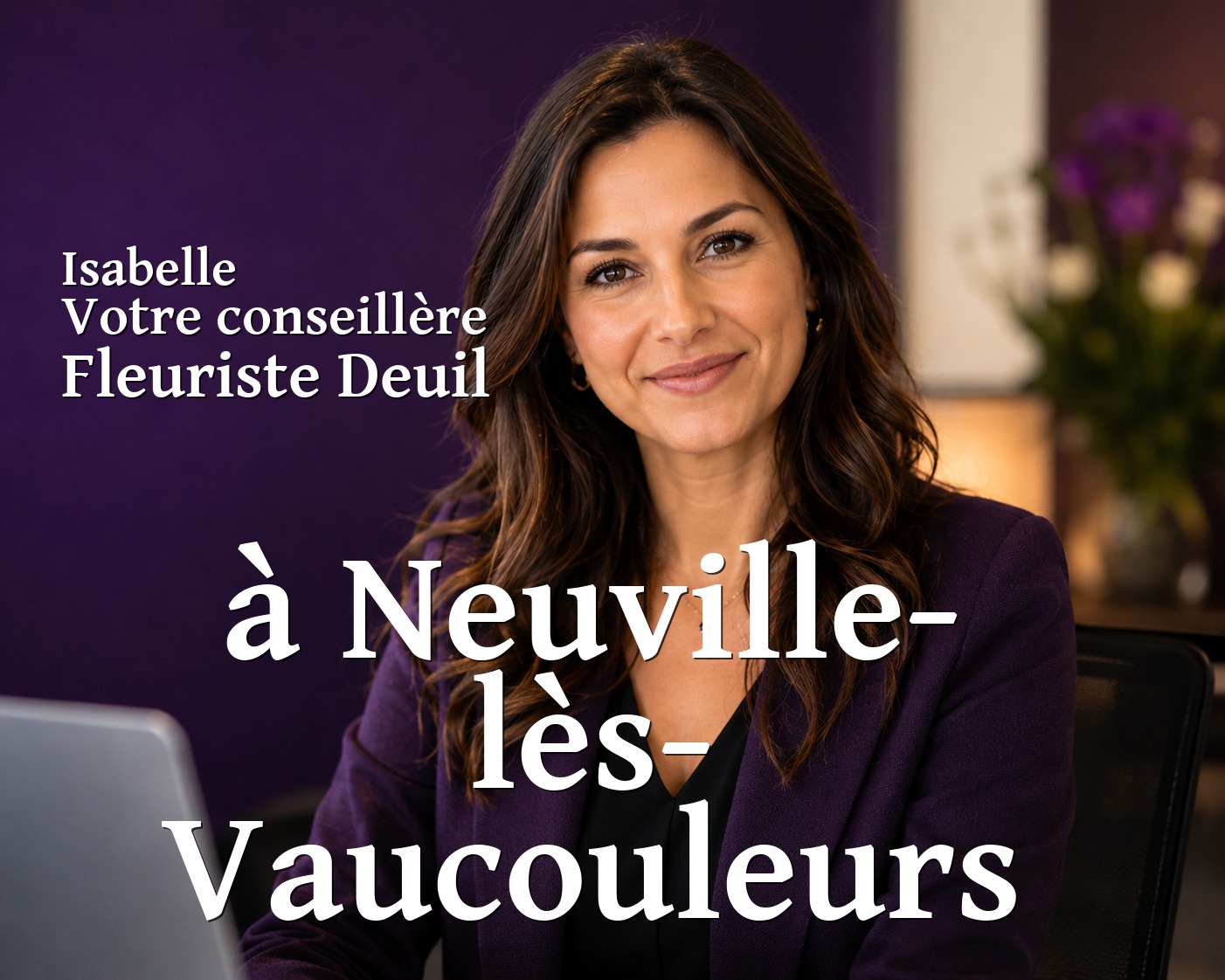 Isabelle, votre conseillère Fleuriste Deuil à Neuville-lès-Vaucouleurs