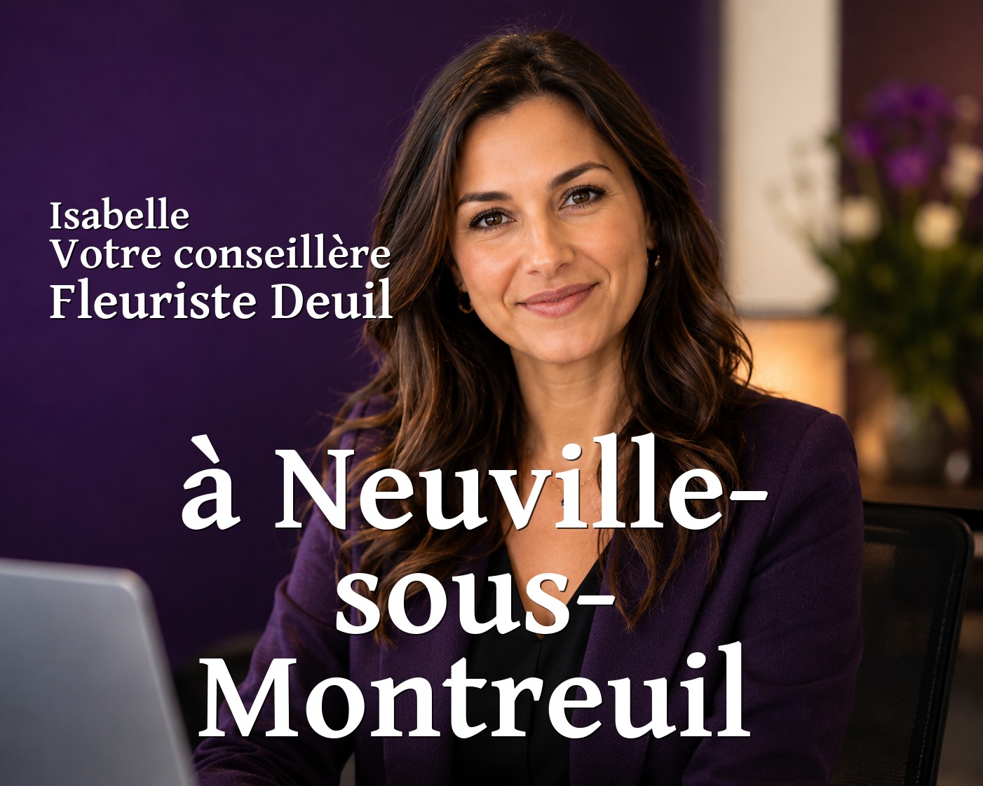 Isabelle, votre conseillère Fleuriste Deuil à Neuville-sous-Montreuil