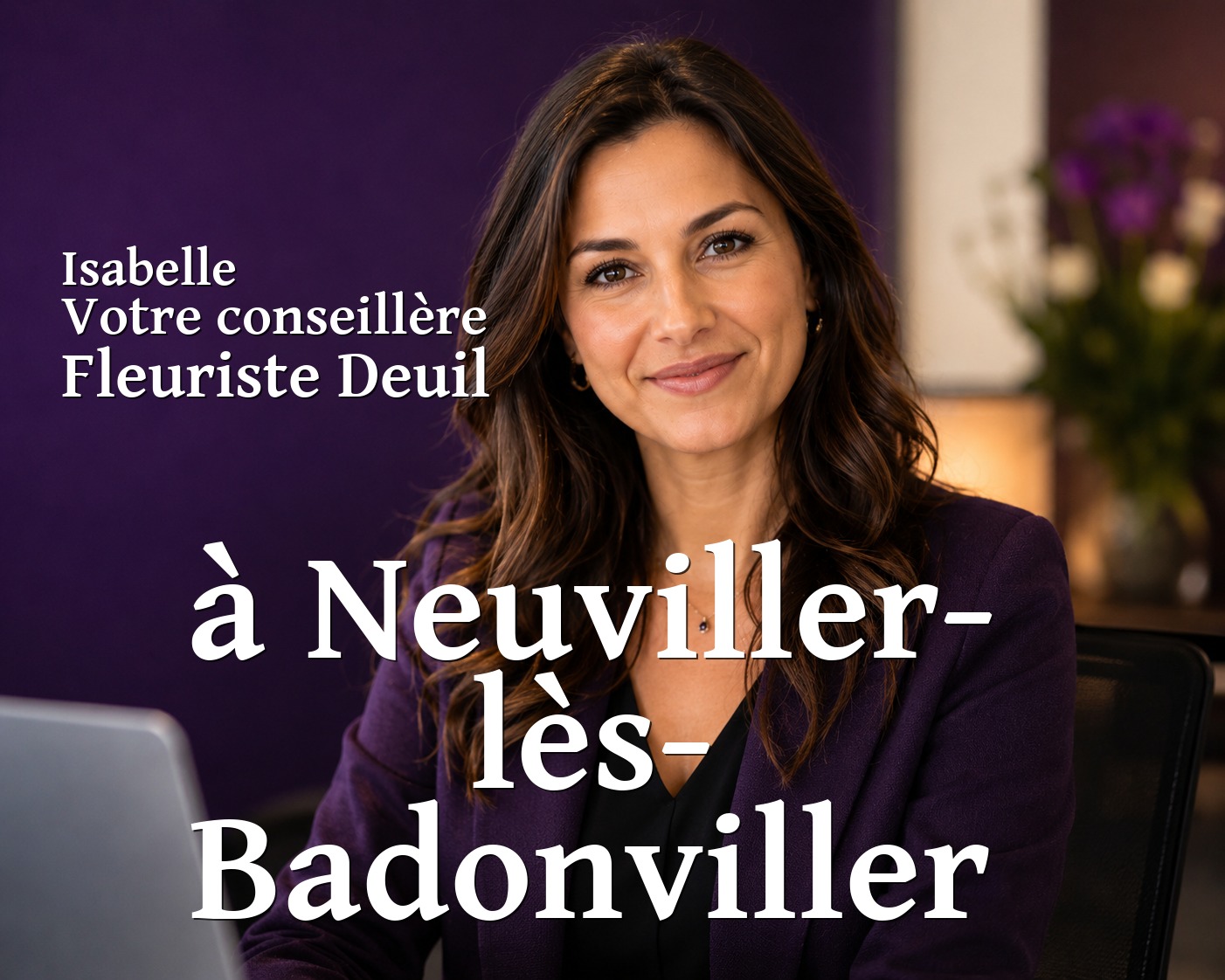 Isabelle, votre conseillère Fleuriste Deuil à Neuviller-lès-Badonviller