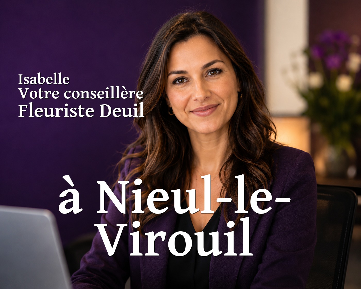Isabelle, votre conseillère Fleuriste Deuil à Nieul-le-Virouil