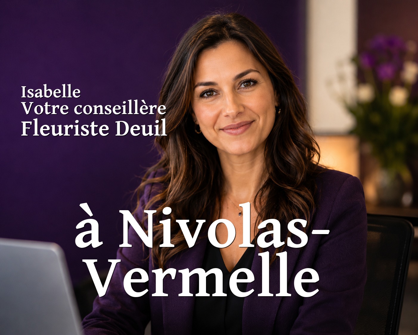 Isabelle, votre conseillère Fleuriste Deuil à Nivolas-Vermelle