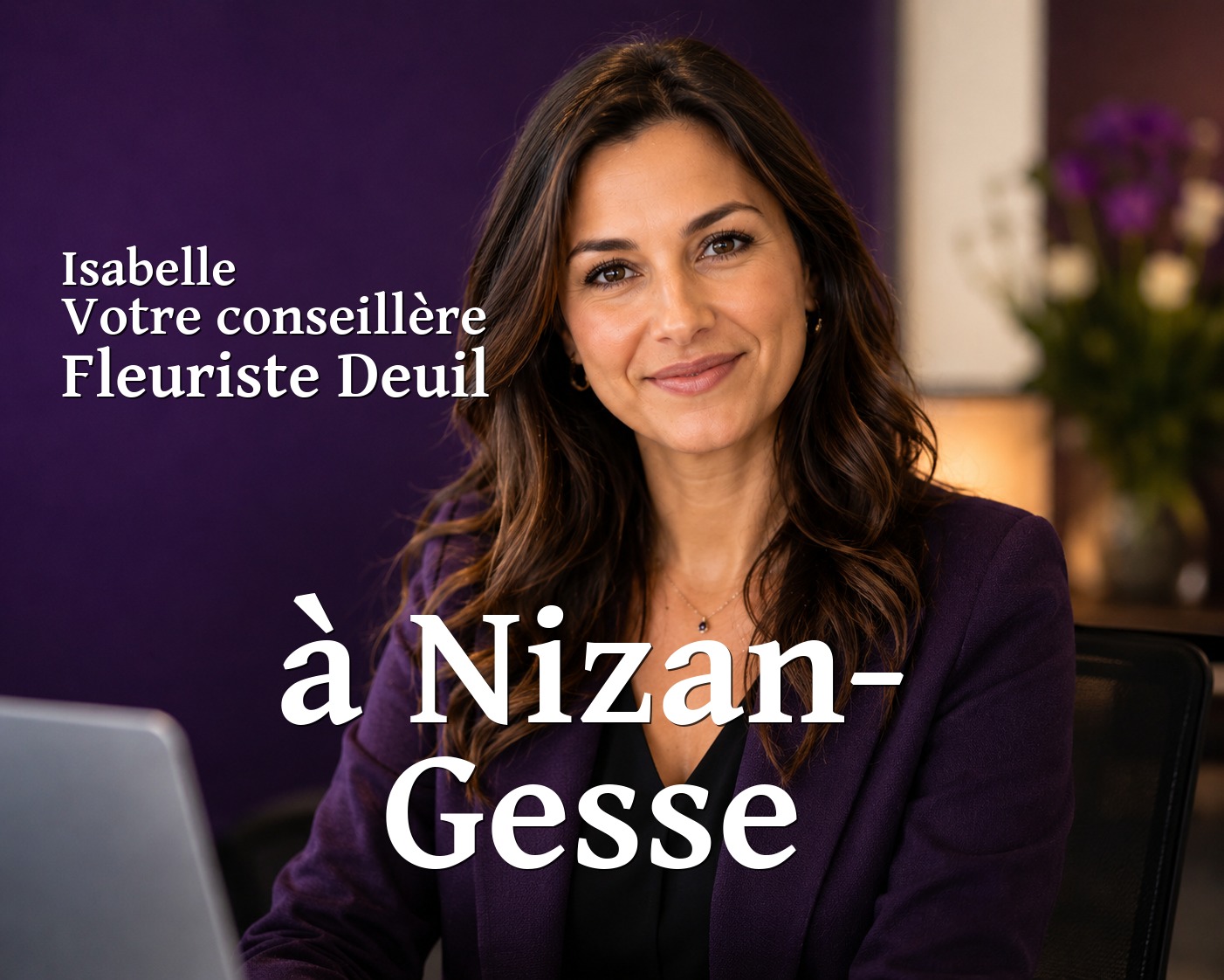 Isabelle, votre conseillère Fleuriste Deuil à Nizan-Gesse
