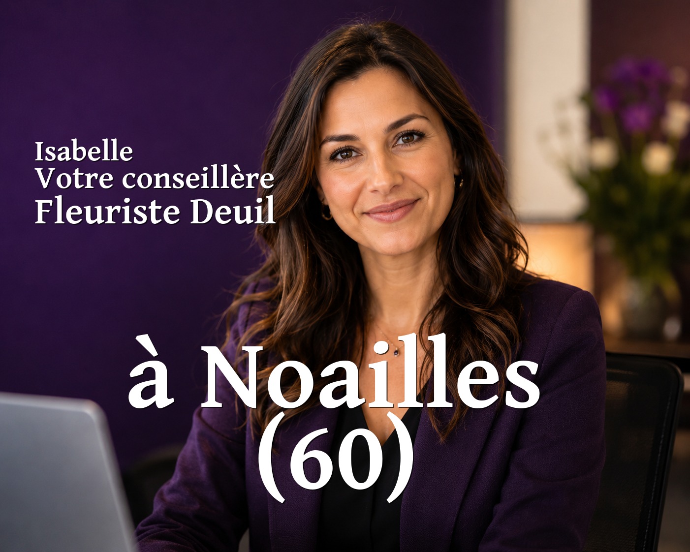 Isabelle, votre conseillère Fleuriste Deuil à Noailles (60)