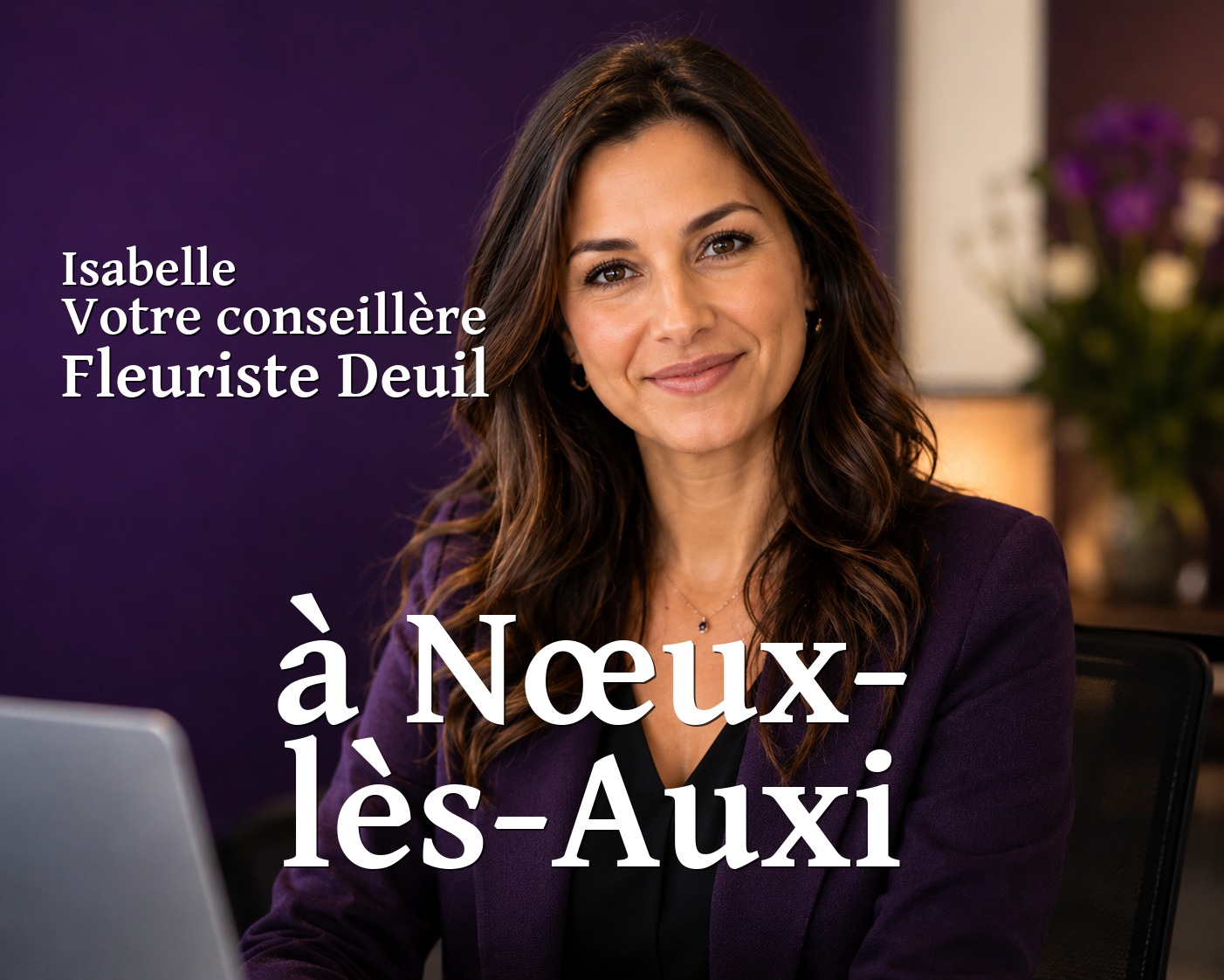 Isabelle, votre conseillère Fleuriste Deuil à Nœux-lès-Auxi