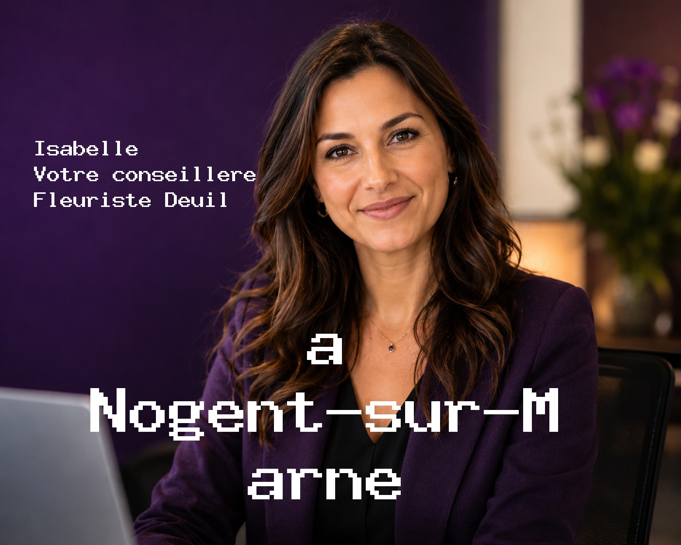 Isabelle, votre conseillère Fleuriste Deuil à Nogent-sur-Marne