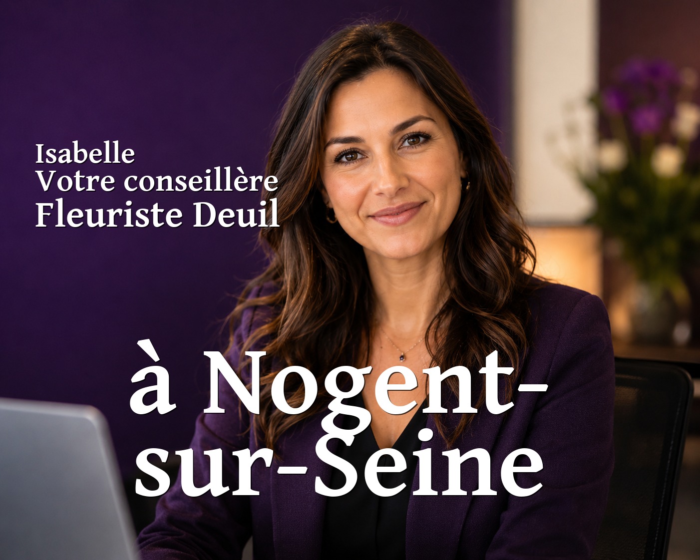 Isabelle, votre conseillère Fleuriste Deuil à Nogent-sur-Seine