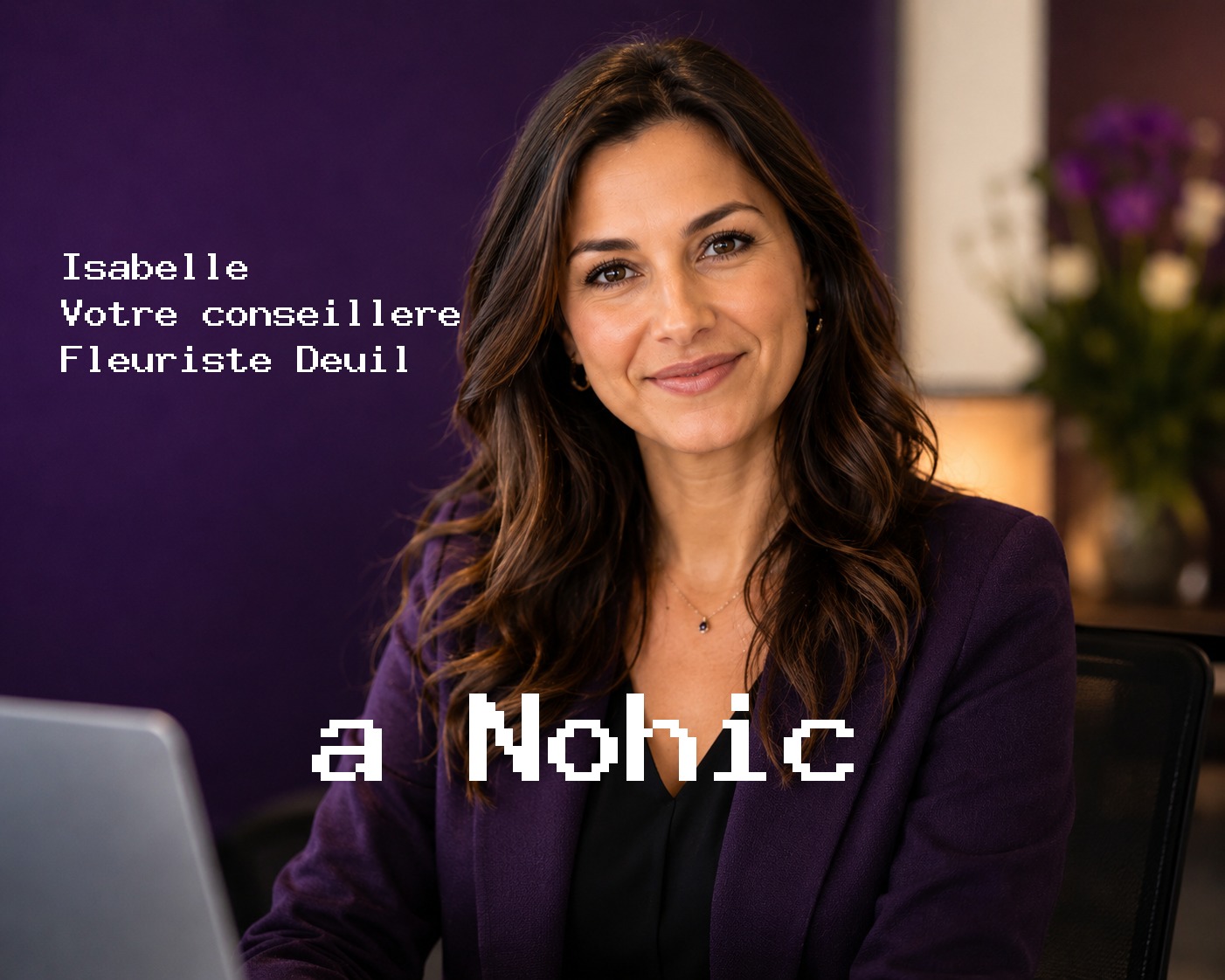 Isabelle, votre conseillère Fleuriste Deuil à Nohic