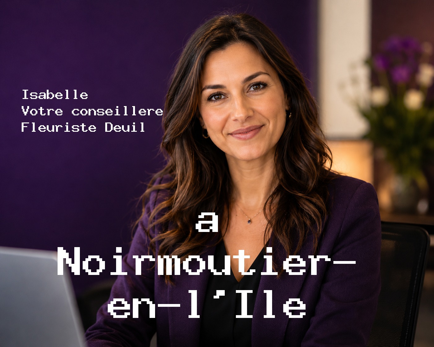 Isabelle, votre conseillère Fleuriste Deuil à Noirmoutier-en-l'Île