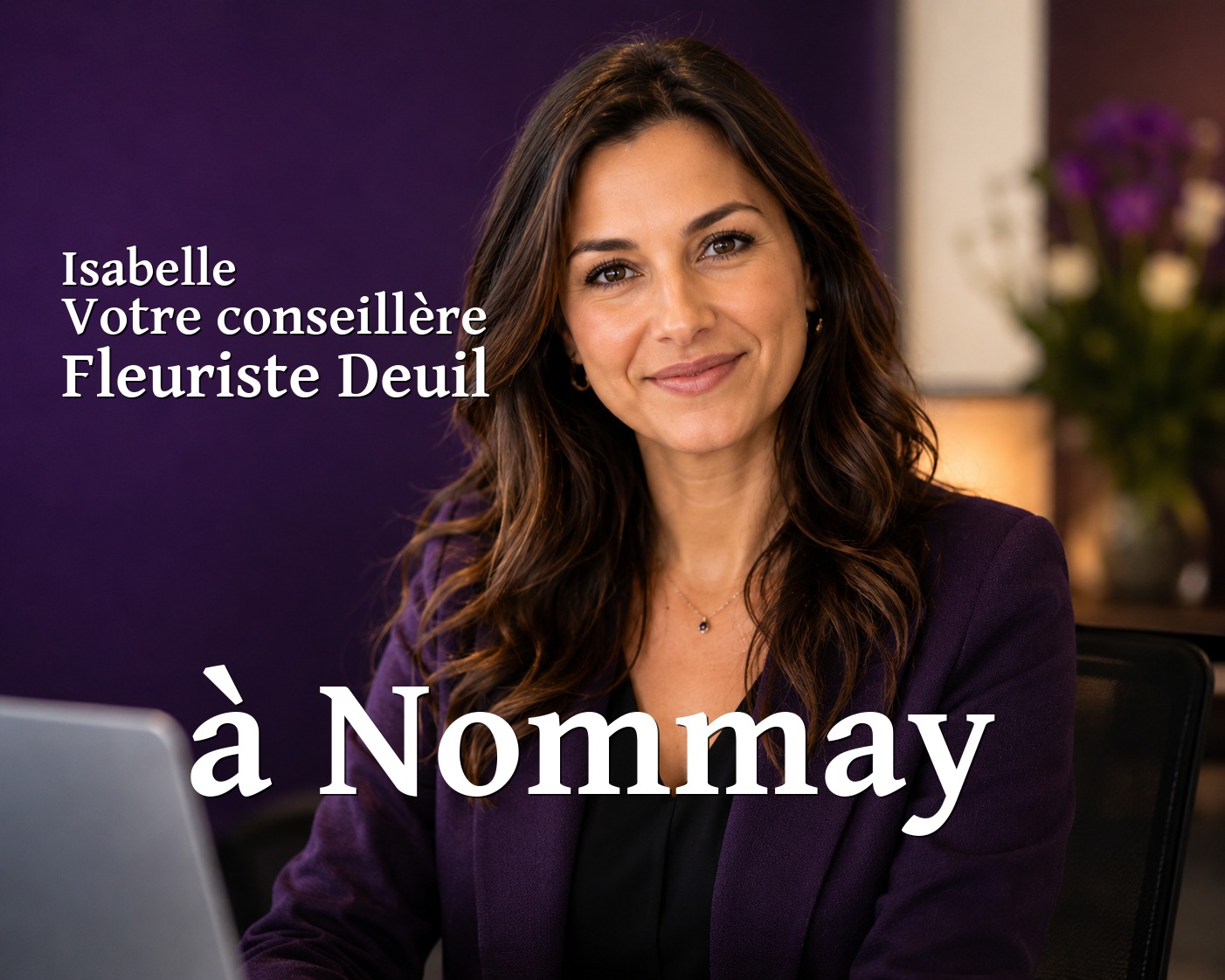 Isabelle, votre conseillère Fleuriste Deuil à Nommay