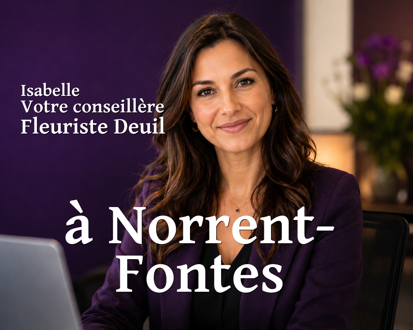 Isabelle, votre conseillère Fleuriste Deuil à Norrent-Fontes
