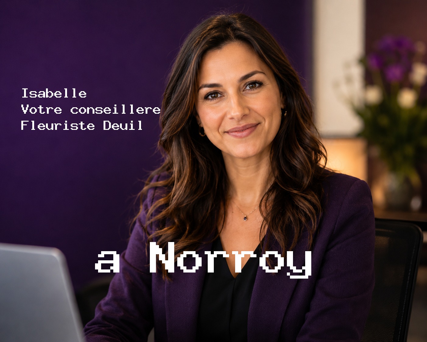 Isabelle, votre conseillère Fleuriste Deuil à Norroy