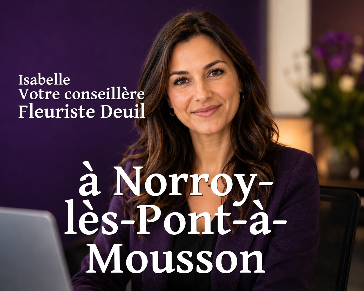 Isabelle, votre conseillère Fleuriste Deuil à Norroy-lès-Pont-à-Mousson