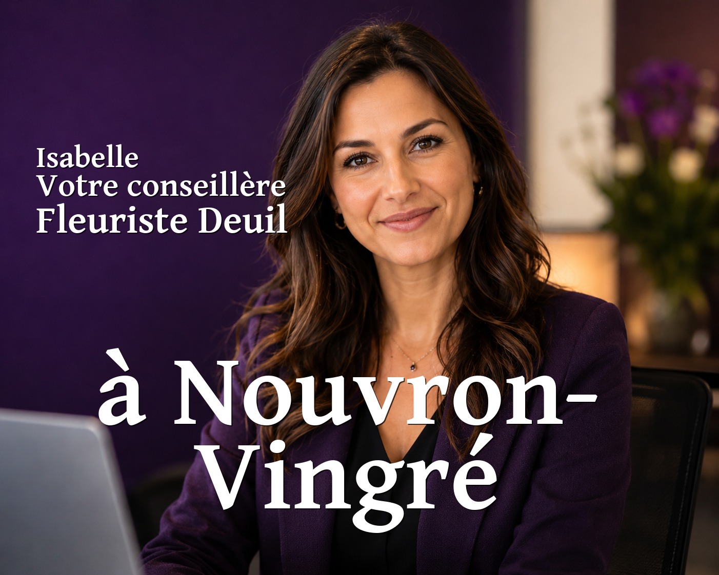 Isabelle, votre conseillère Fleuriste Deuil à Nouvron-Vingré
