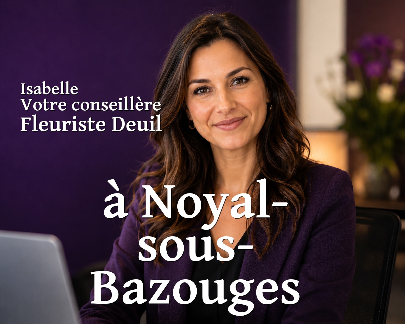 Isabelle, votre conseillère Fleuriste Deuil à Noyal-sous-Bazouges