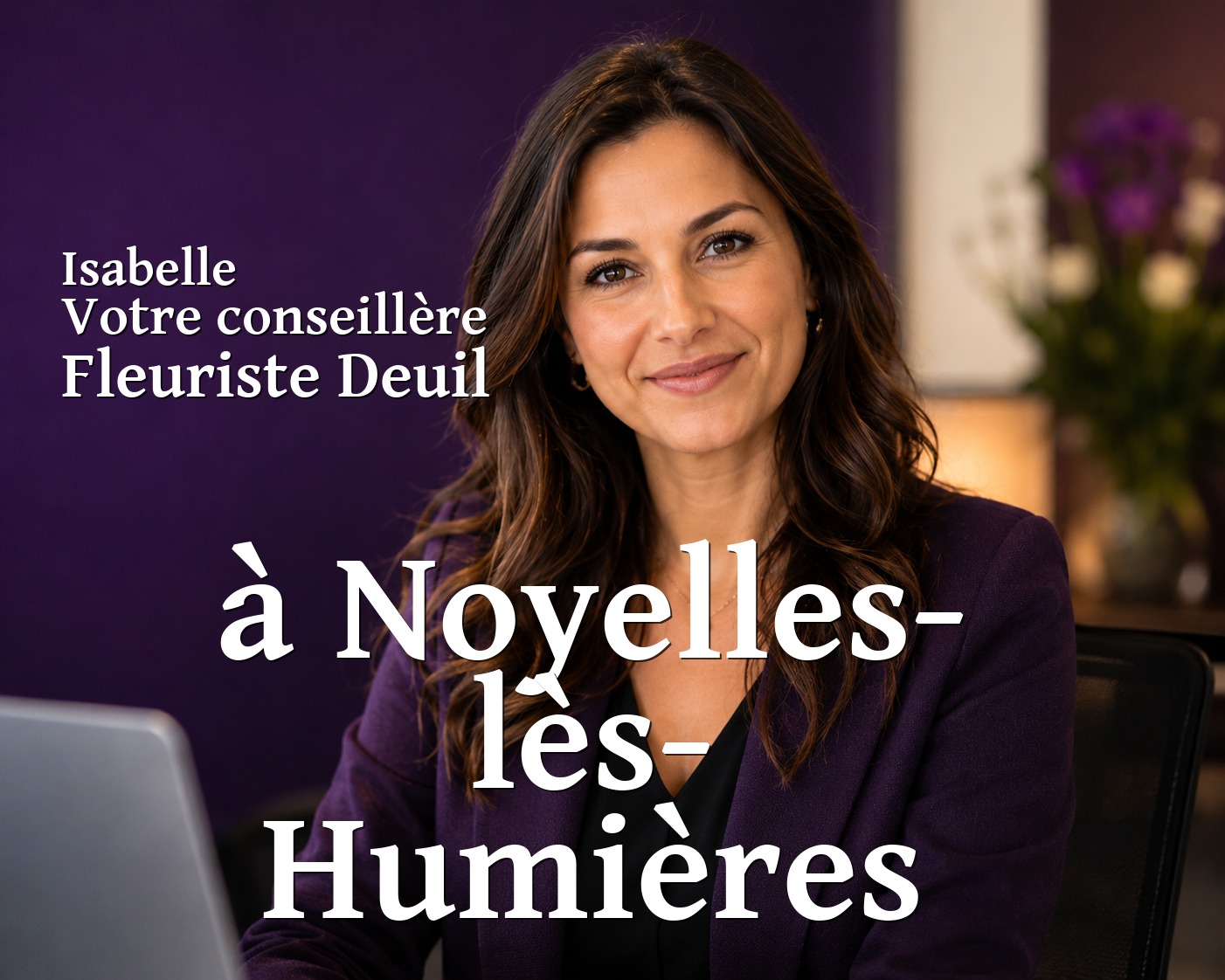 Isabelle, votre conseillère Fleuriste Deuil à Noyelles-lès-Humières