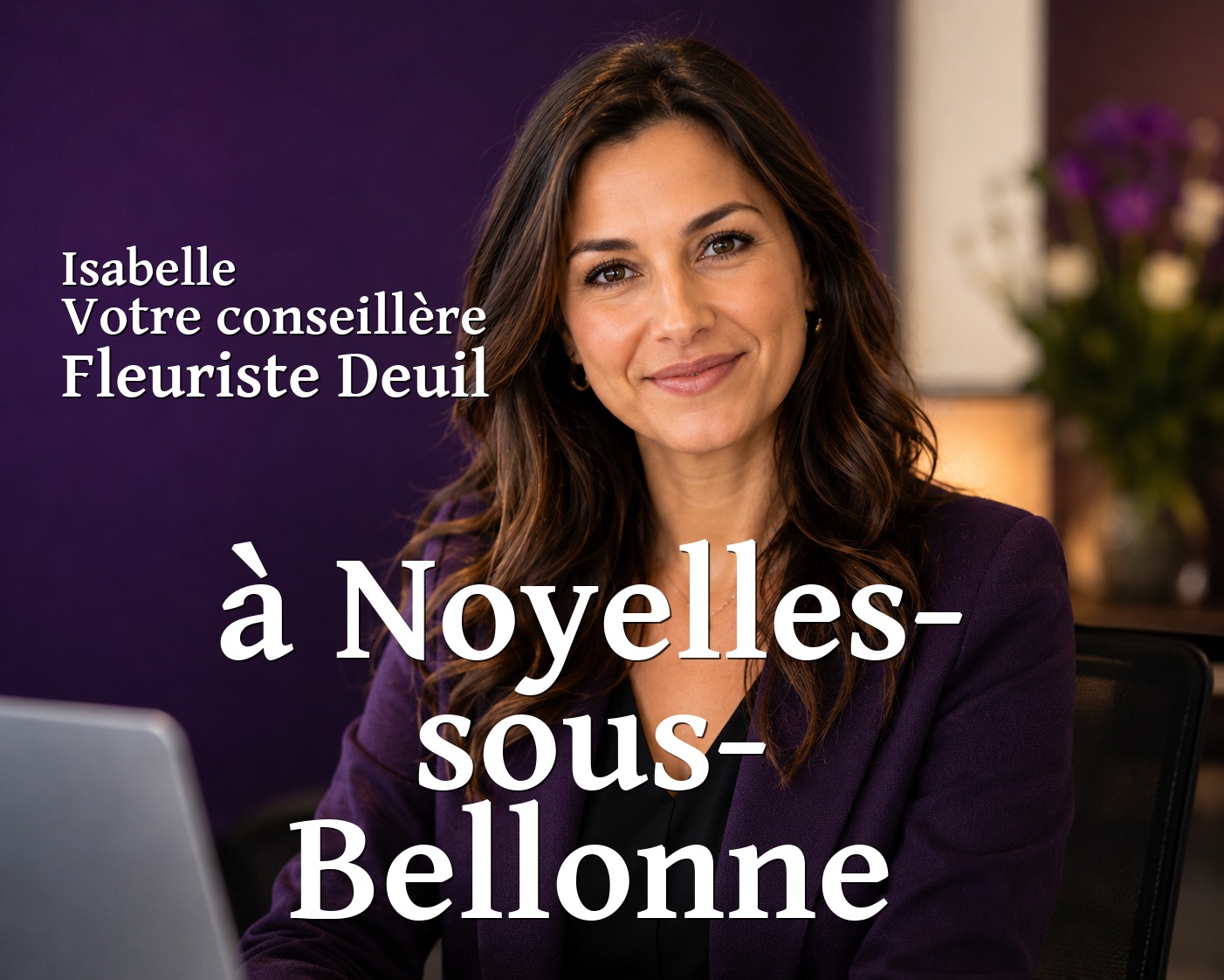 Isabelle, votre conseillère Fleuriste Deuil à Noyelles-sous-Bellonne