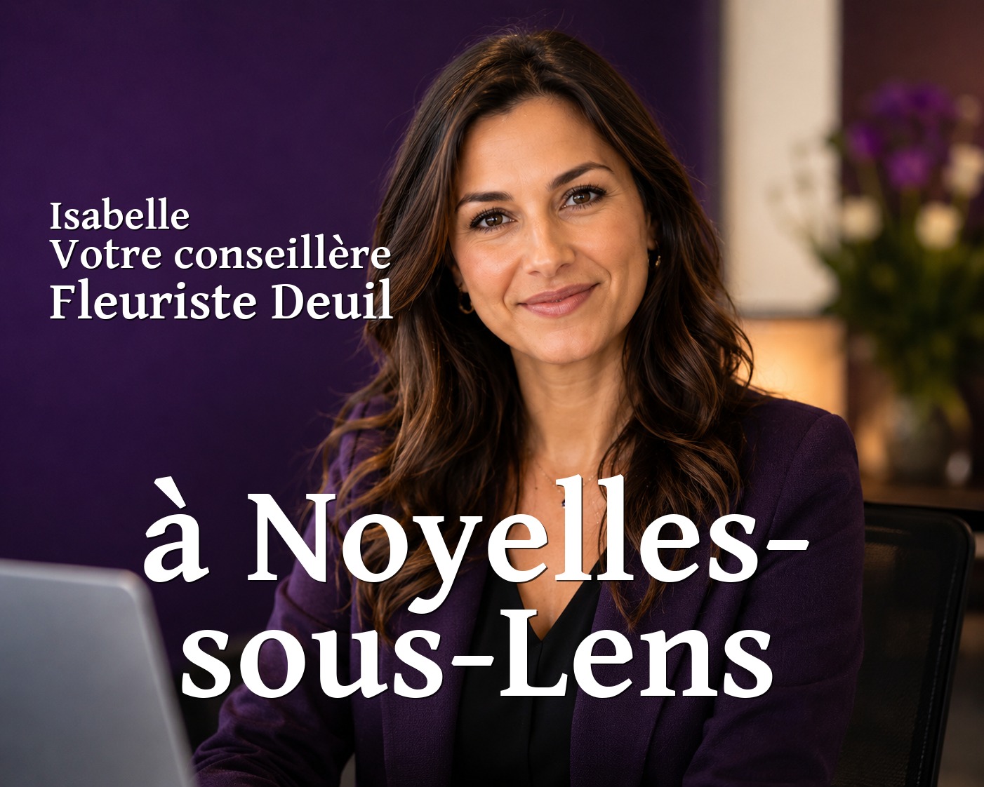 Isabelle, votre conseillère Fleuriste Deuil à Noyelles-sous-Lens