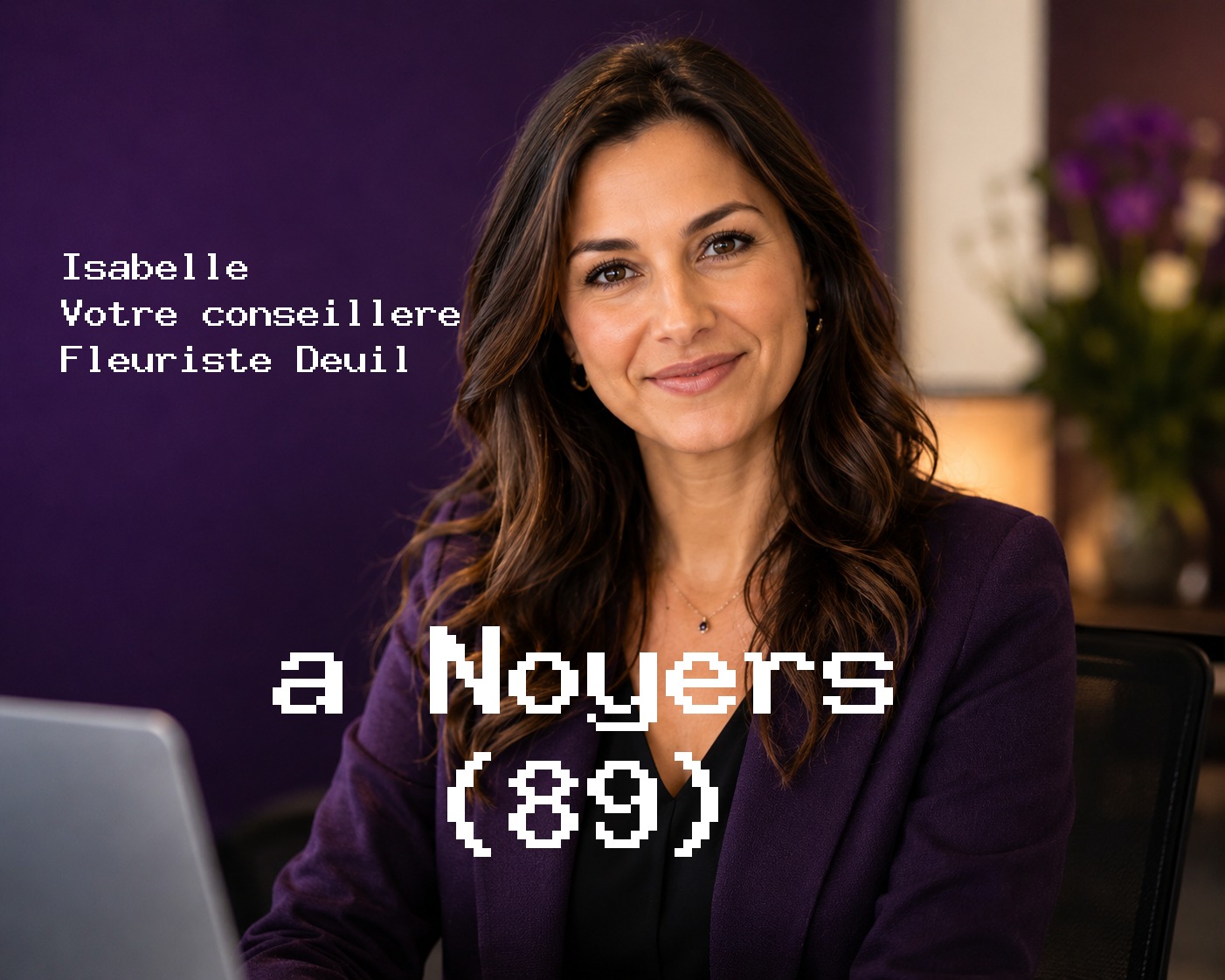 Isabelle, votre conseillère Fleuriste Deuil à Noyers (89)