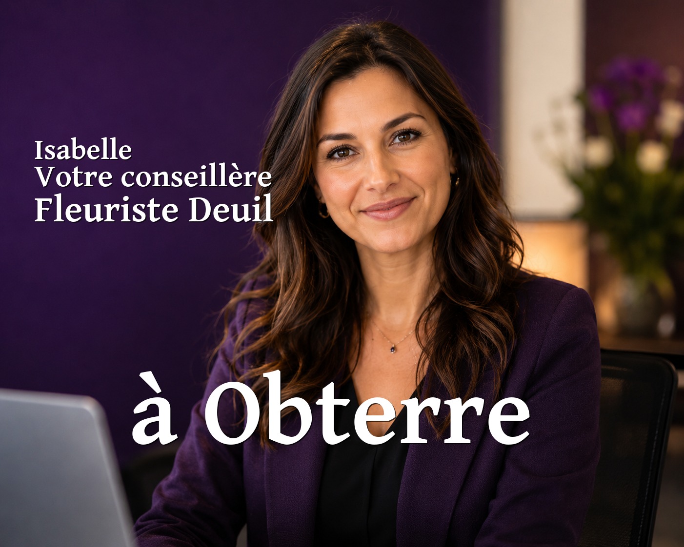 Isabelle, votre conseillère Fleuriste Deuil à Obterre