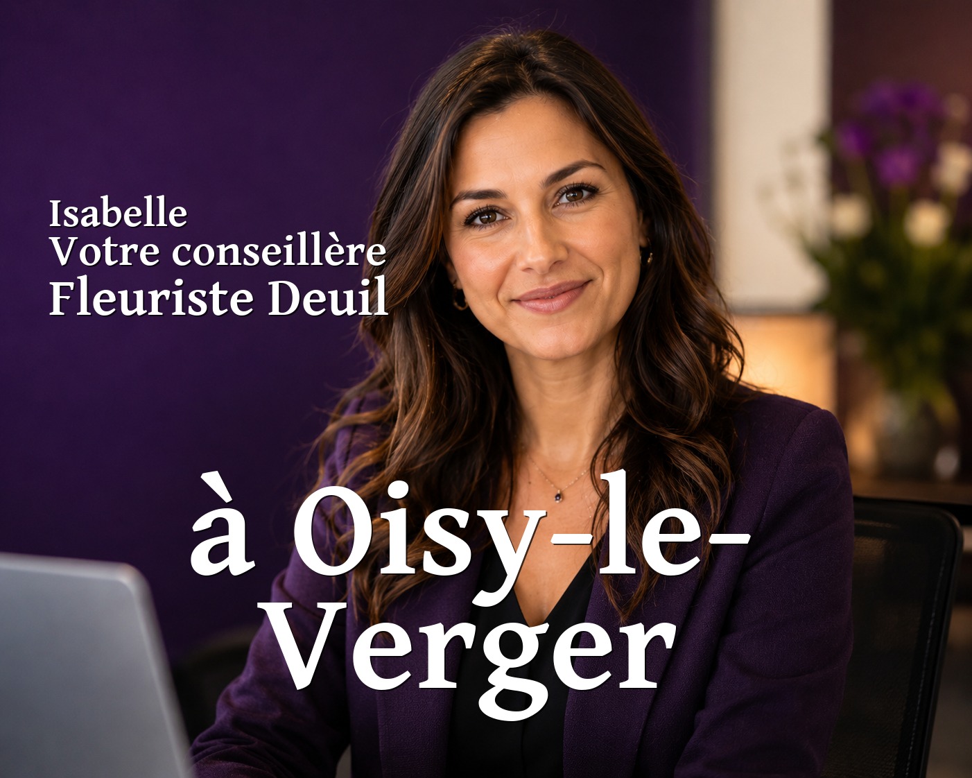 Isabelle, votre conseillère Fleuriste Deuil à Oisy-le-Verger