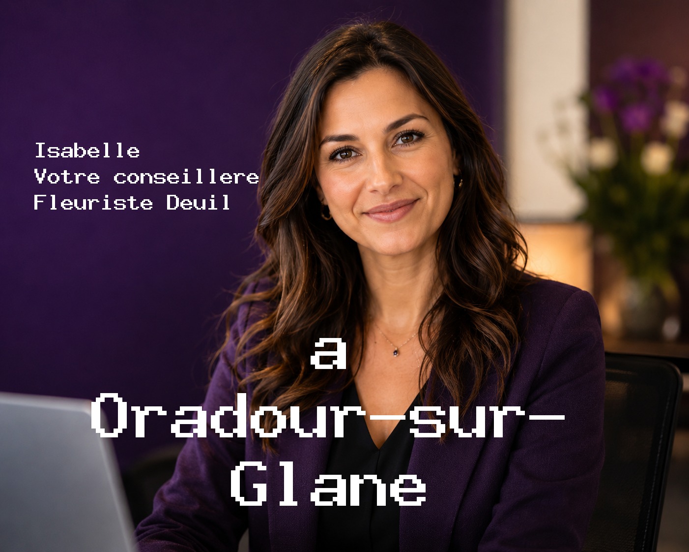 Isabelle, votre conseillère Fleuriste Deuil à Oradour-sur-Glane