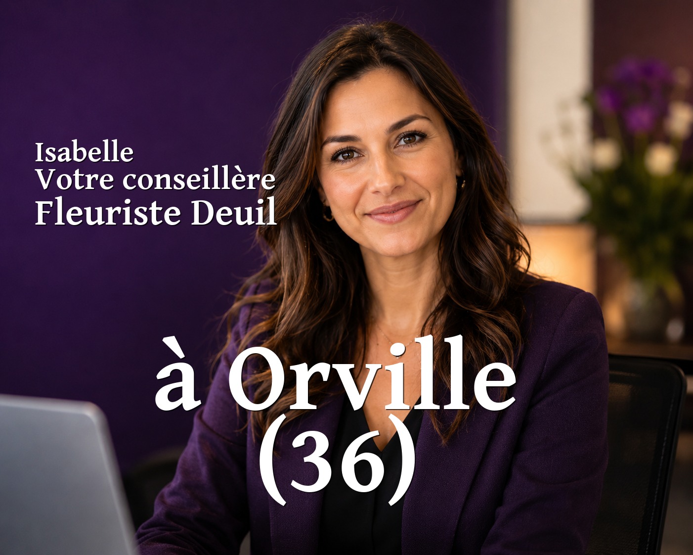 Isabelle, votre conseillère Fleuriste Deuil à Orville (36)
