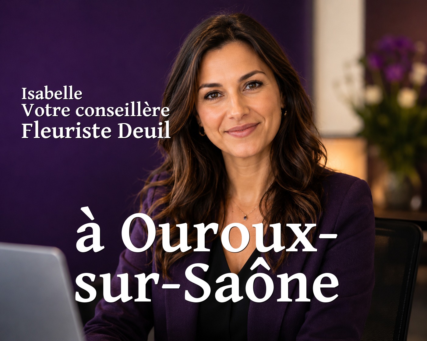 Isabelle, votre conseillère Fleuriste Deuil à Ouroux-sur-Saône