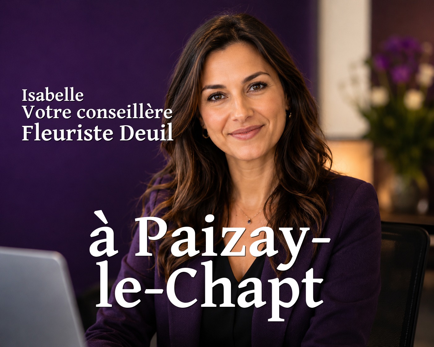 Isabelle, votre conseillère Fleuriste Deuil à Paizay-le-Chapt