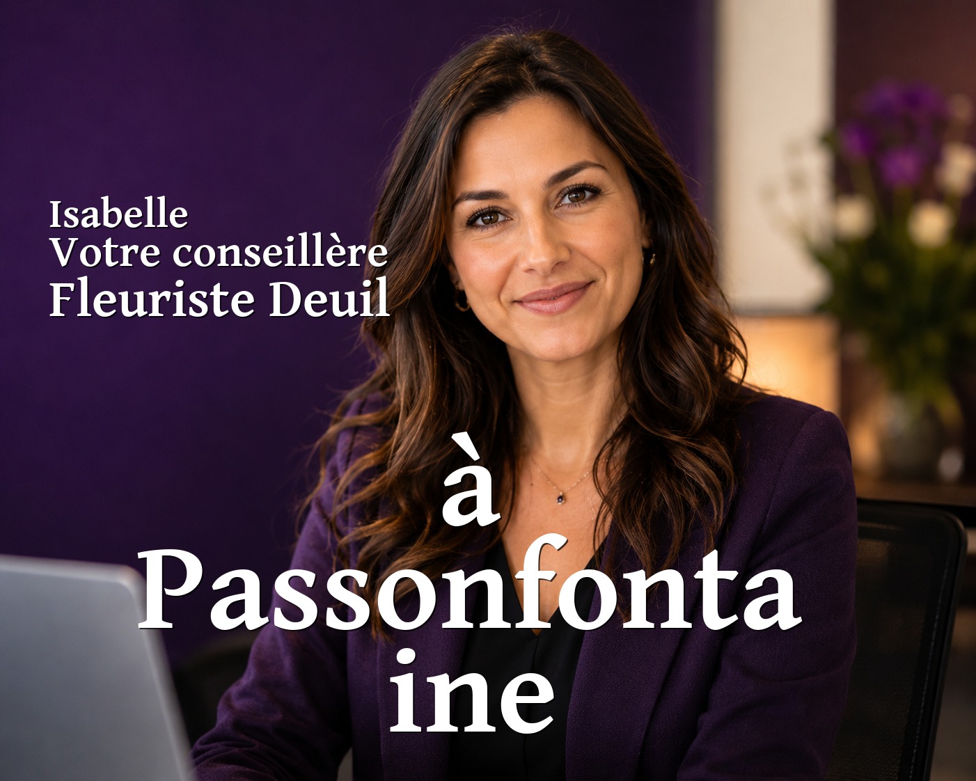 Isabelle, votre conseillère Fleuriste Deuil à Passonfontaine
